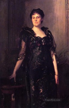 John Singer Sargent Painting - Sra. Charles F St Clair Anstruther Thompson nee Agnes retrato John Singer Sargent